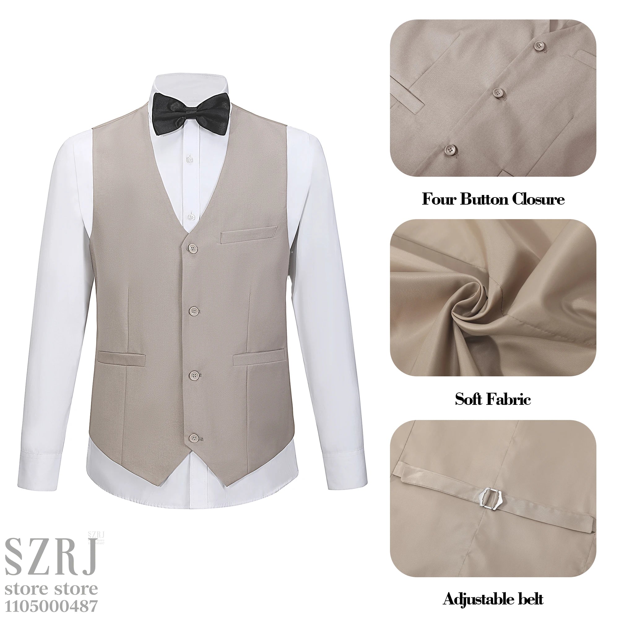 Gentleman Red Tie Suit